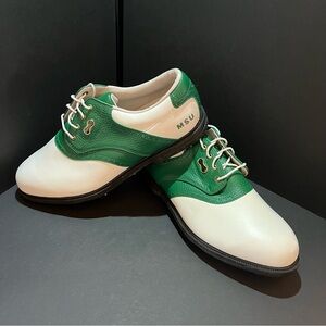 Footjoy MyJoys Traditions Series Golf Shoes Michigan State Custom 9.5 M